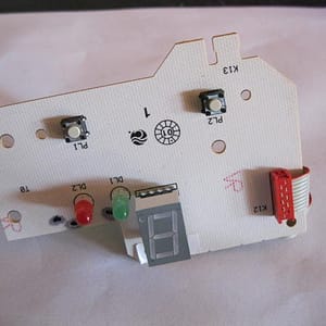 Printplaat, druktoetsen Remco 9338, B 04810078 diepvries