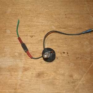 stadslicht fitting/houder 2CV, compleet met stekkers