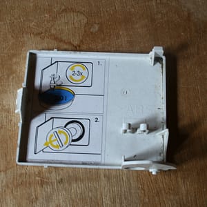 klep voor inspectiepaneel, Miele M-Nr. 3211511, wasmachine onderdeel
