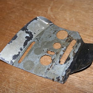 onderdeel stalen plaatje 1122 664 1C00 Stihl kettingzaag onderdeel