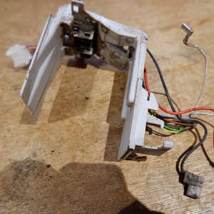 contactplaat 4851 404 0800 B Stihl accu heggeschaar onderdeel