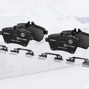Onderdelenset remblokken, A0034205220, nieuw origineel MERCEDES BENZ