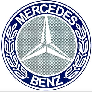 Luchtfilterelement demperfilter A2820940004, Originele Mercedes-Benz
